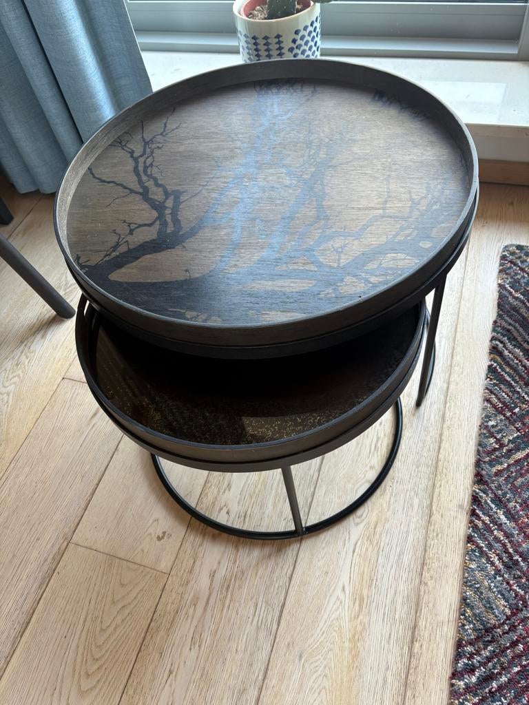 Coffee tafel Ethnicraft Salontafel, Ophalen, Gebruikt