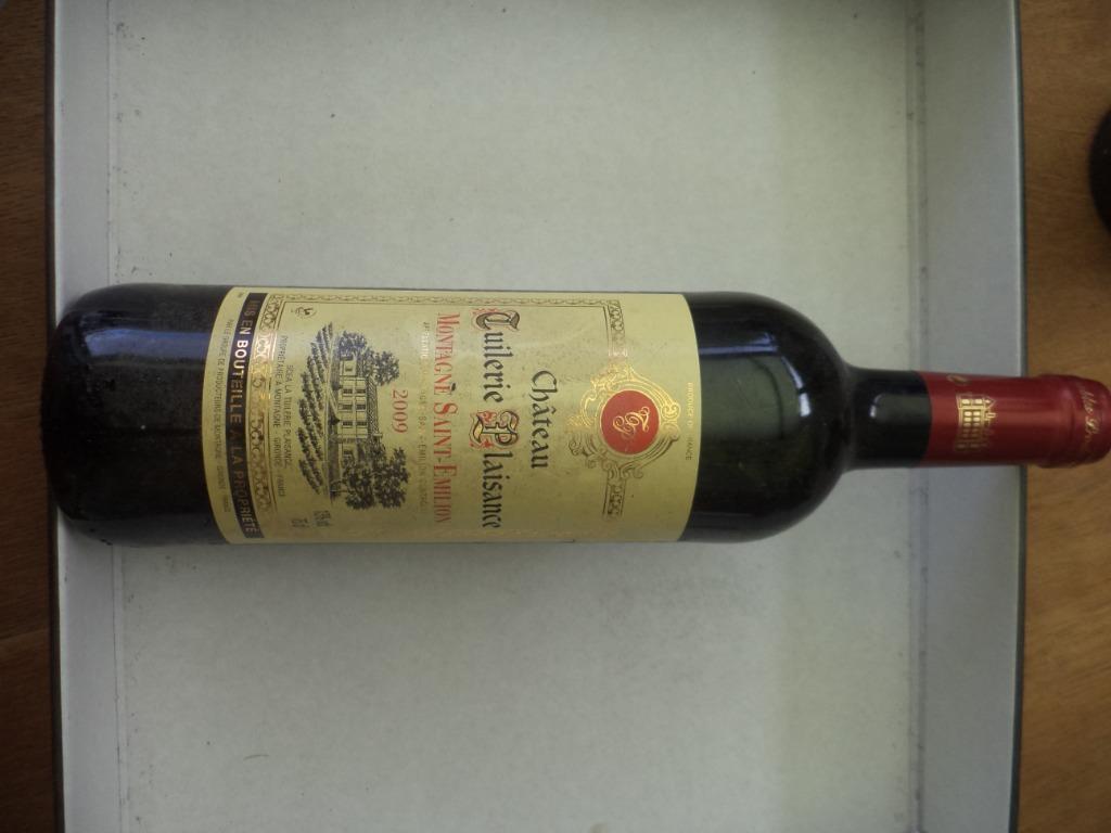 Château Tuilerie Plaisance Saint-Émilion 2009, Enlèvement ou Envoi, Pleine, Comme neuf, Vin rouge