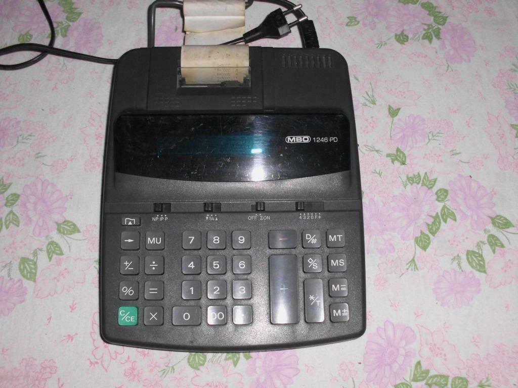 Electronic Calculator MBO_1246PD-240V-6W-50Hz, Enlèvement, Comme neuf