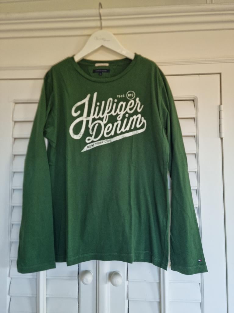 Longsleeve Tommy Hilfiger, 164-14 jaar, Ophalen of Verzenden, Shirt of Longsleeve, Jongen, Tommy Hilfiger