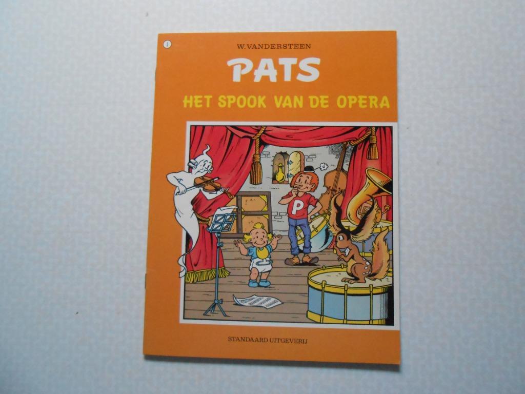 Pats 5 Het spook van de opera 1976 1 ste druk., Boeken, Willy Vandersteen, Eén stripboek, Nieuw, Ophalen of Verzenden