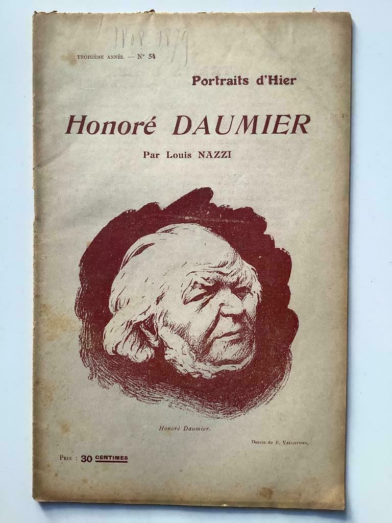 Portraits d'Hier Honoré Daumier par Louis Nazzi, Ophalen of Verzenden