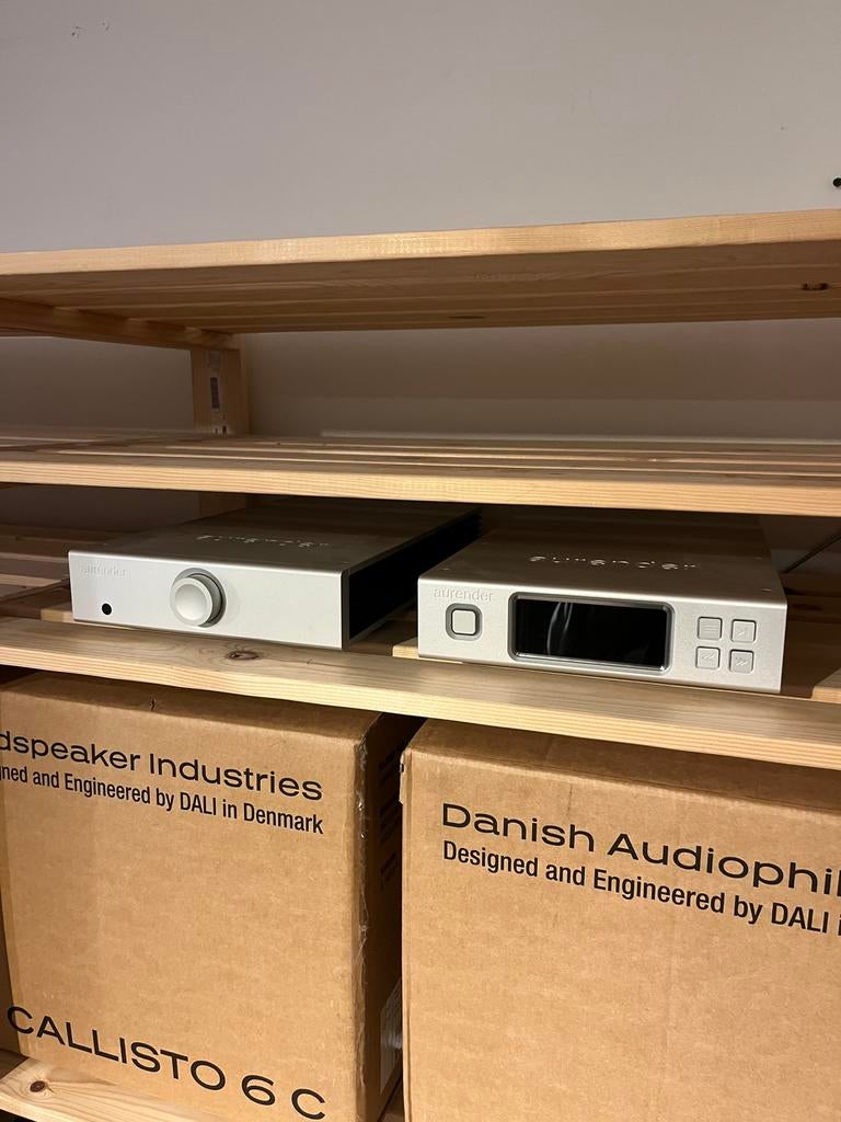 AURENDER N100 streamer & X725 versterker, TV, Hi-fi & Vidéo, Enlèvement, Comme neuf