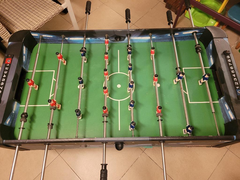 Rusher Challenge junior tafelvoetbaltafel (zonder poten), Ophalen, Gebruikt