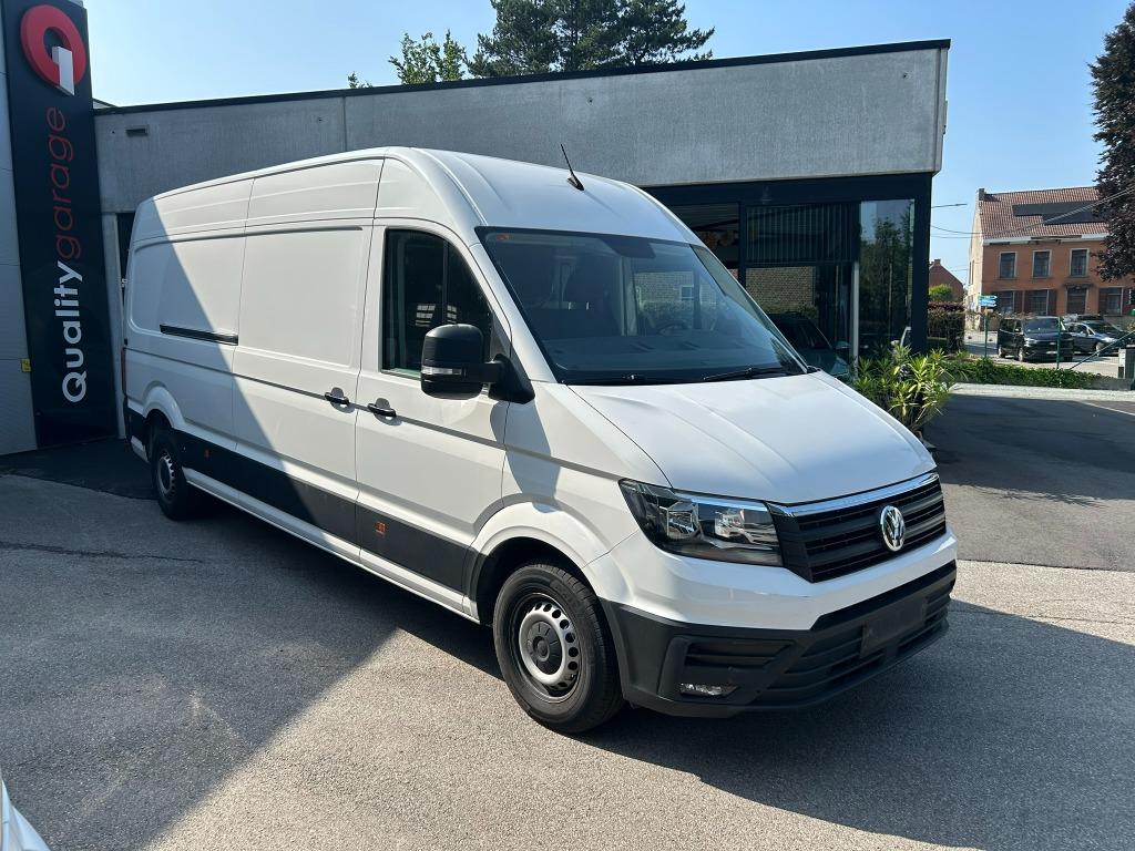 Volkswagen Crafter, Auto's, Bestelwagens en Lichte vracht, Voorwielaandrijving, Stof, 4 cilinders, Start-stop-systeem