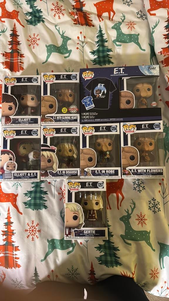 E.T, la collection funko pop extraterrestre, Enlèvement ou Envoi, Comme neuf