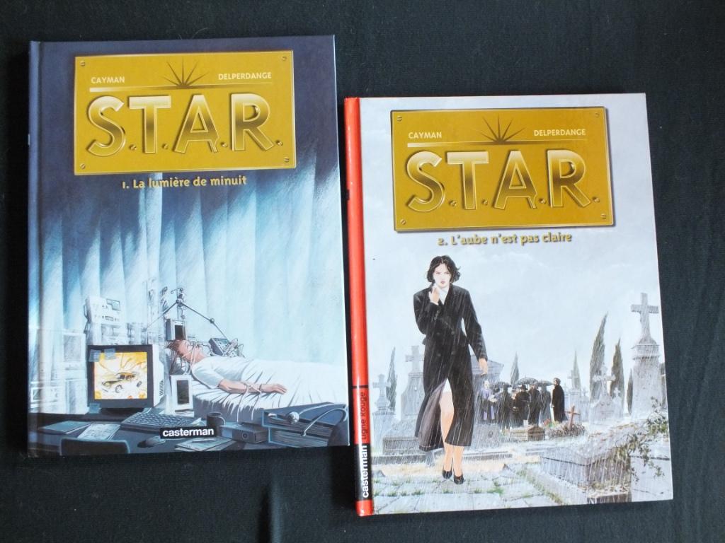 S.T.A.R (2 ALBUMS EO/.      EDITIONS CASTERMAN, Neuf, Enlèvement ou Envoi, CAYMAN-DELPERDANCE, Série complète ou Série