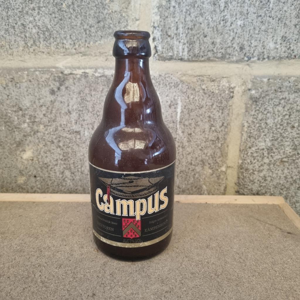 Bouteille de bière Campus, Verzamelen, Ophalen of Verzenden, Gebruikt, Flesje(s), Overige merken