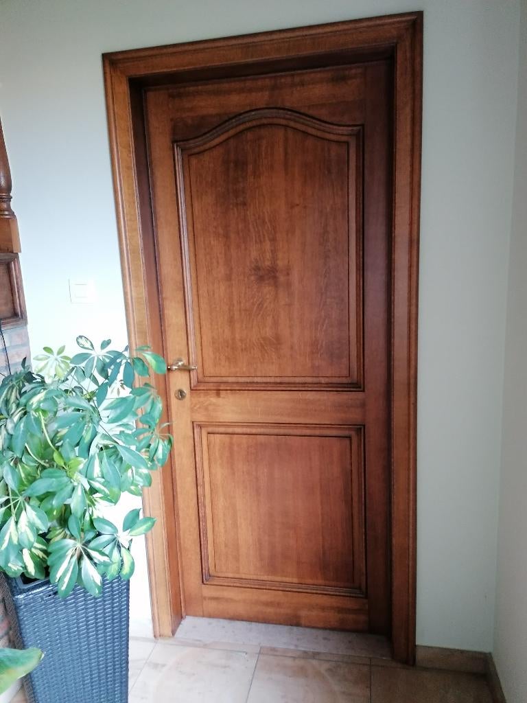 Eiken binnendeur, Ophalen, Gebruikt, 80 tot 100 cm, Binnendeur