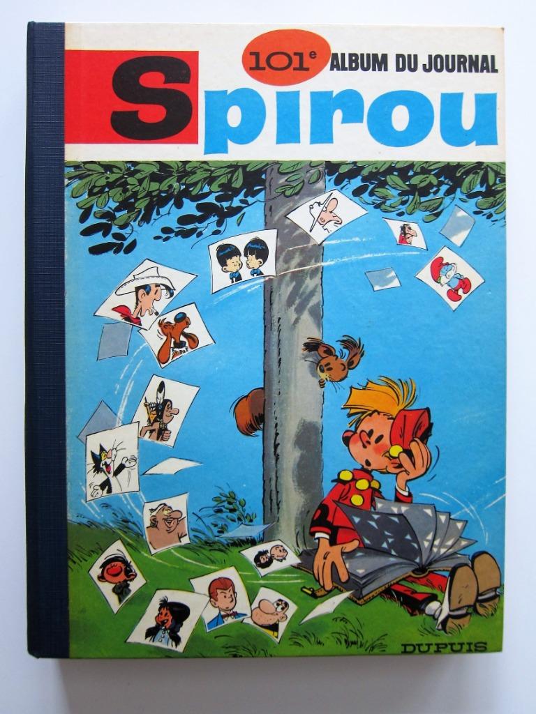 Recueil Spirou n°101 avec les hebdos 1460 à 1472 (1966), Enlèvement ou Envoi, Une BD, Utilisé, Collectif d'auteurs