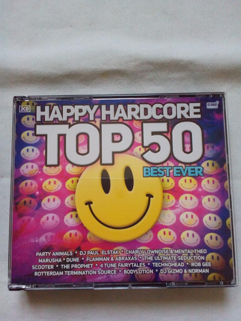 Happy Hardcore Top 50 Best ever, Enlèvement ou Envoi, Comme neuf, Techno ou Trance