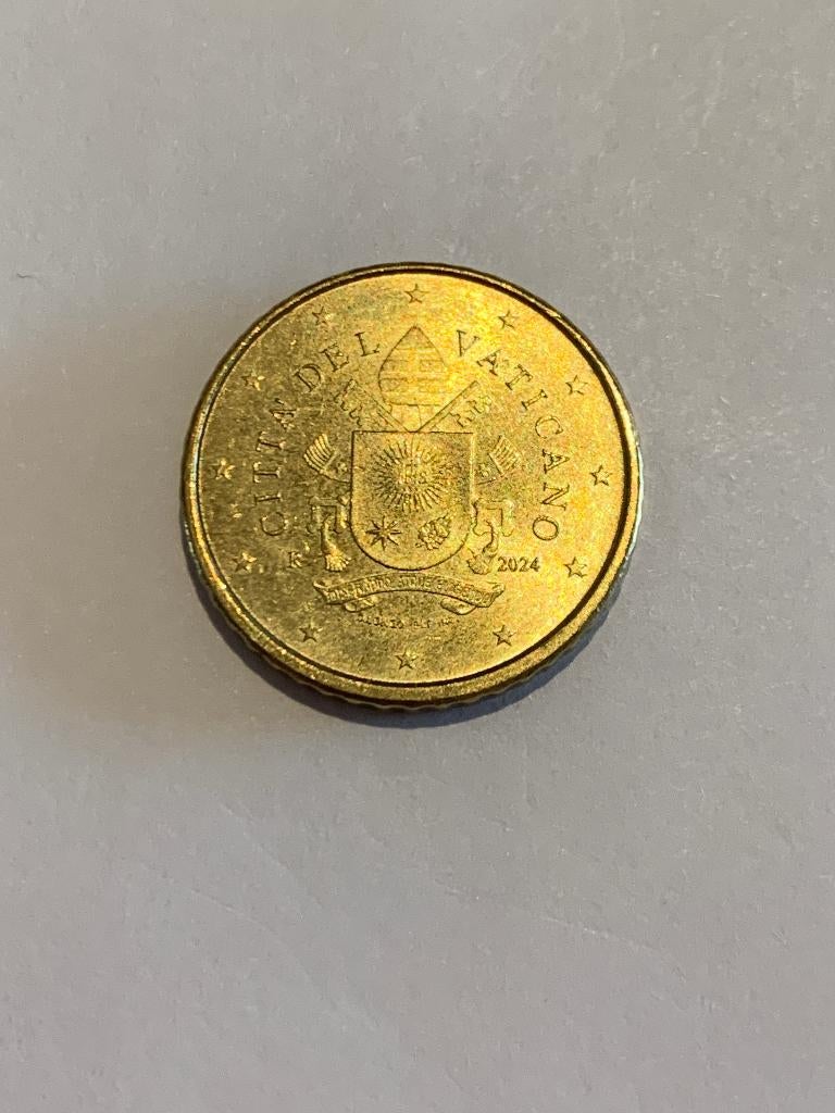 0,50 Euro Vatikaanstad 2024 Vaticaan, Enlèvement ou Envoi, Vatican, Monnaie en vrac
