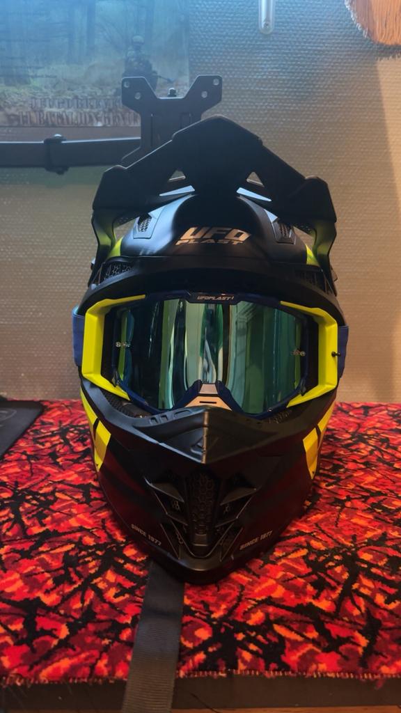 Cross helm mag voor 80 weg, Offroadhelm, Dames, XL, Nieuw zonder kaartje