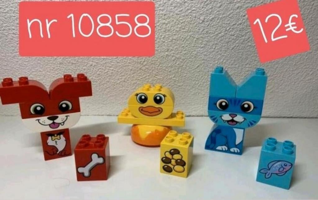 Lego duplo: Mijn eerste puzzel set nr 10858, Kinderen en Baby's, Speelgoed | Duplo en Lego, Zo goed als nieuw, Duplo, Ophalen of Verzenden