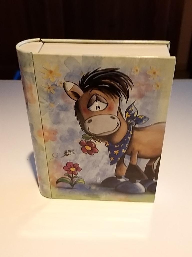 Blik in boekvorm Galupy Diddl, Verzamelen, Ophalen, Diddl, Zo goed als nieuw