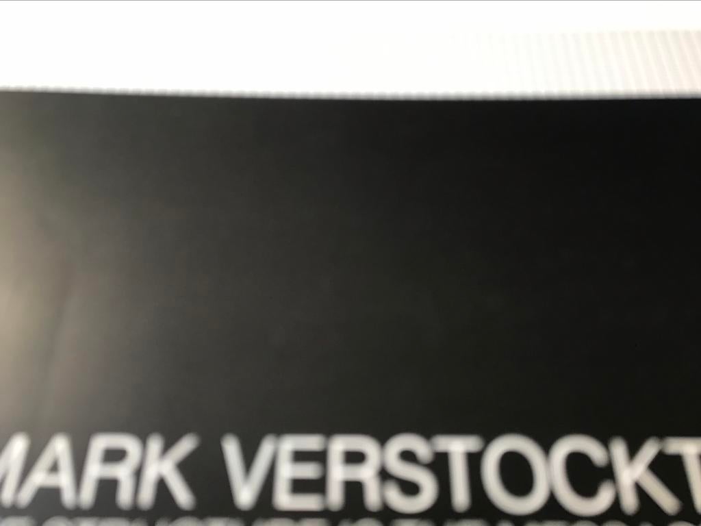 Mark Verstockt sculpturen tekeningen 60pag, Ophalen of Verzenden, Zo goed als nieuw, Beeldhouwkunst
