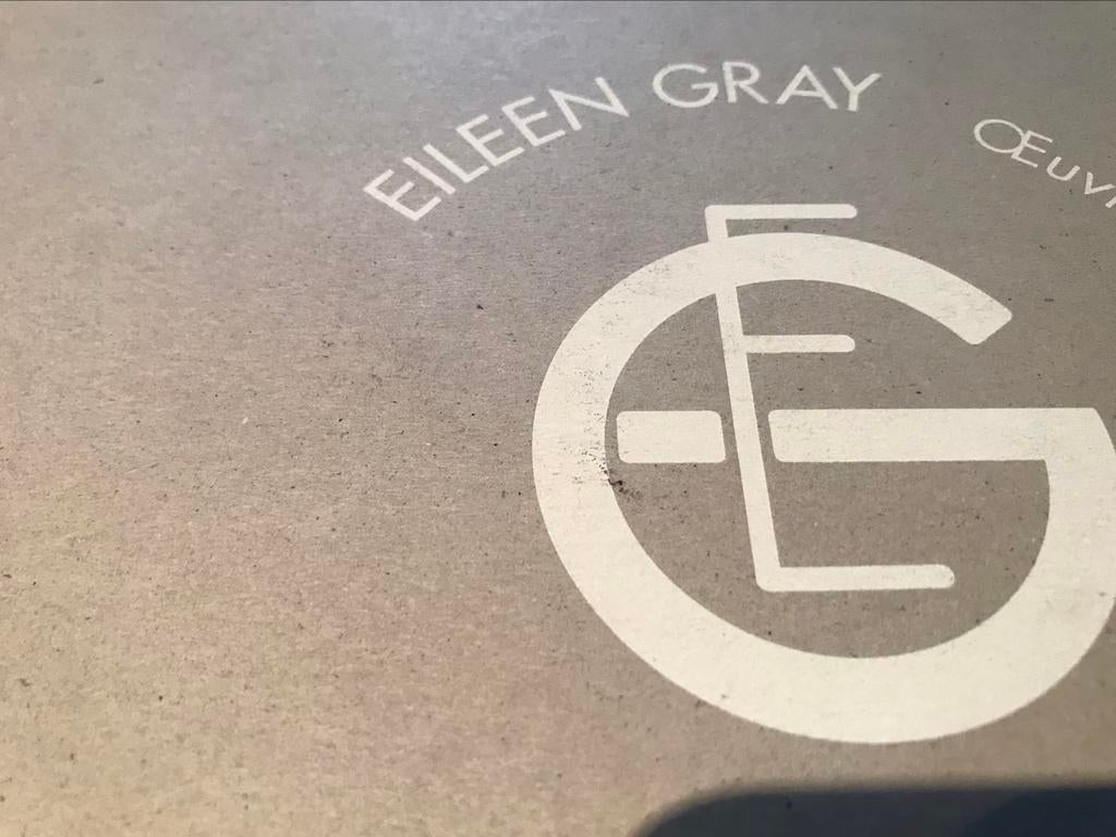 Eileen Gray photos works on paper 120pag, Enlèvement ou Envoi, Comme neuf, Peinture et dessin