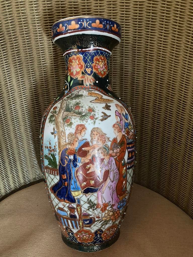 Vase chinois ancien hauteur 31 cm, Antiquités & Art, Enlèvement ou Envoi