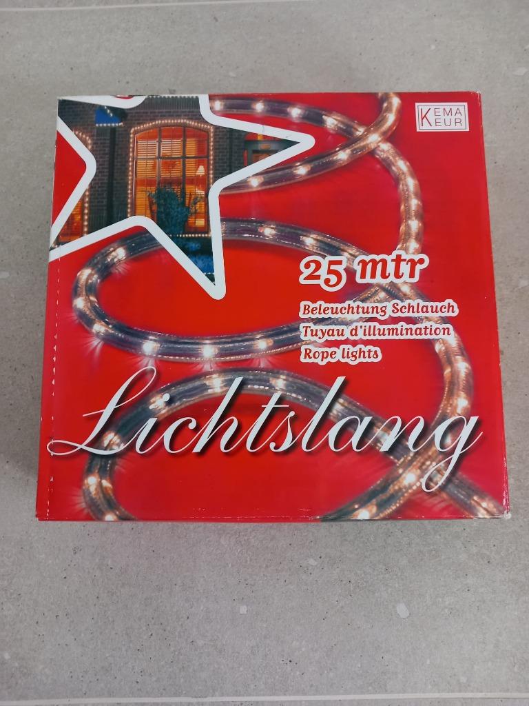 Lichtslang 25 meter, Diversen, Kerst, Ophalen, Nieuw