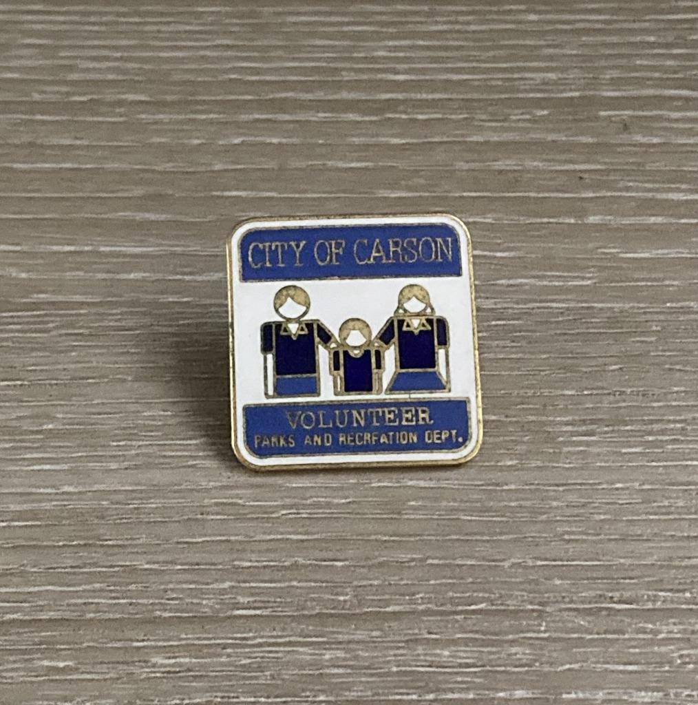 PIN - CITY OF CARSON - CALIFORNIA - USA, Verzenden, Gebruikt, Stad of Land, Speldje of Pin