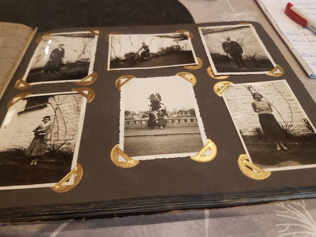 Oud fotoalbum 200 foto's, Verzamelen, Ophalen, Foto