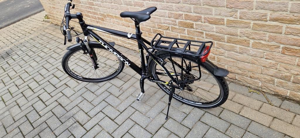 Tompson type  Raptor City zwart-geel 21"., Fietsen en Brommers, Fietsen | Heren | Herenfietsen, Ophalen, Zo goed als nieuw, Overige merken