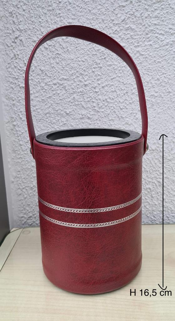 vintage ijsemmertje - dubbelwandig - lees info aub, Huis en Inrichting, Keuken | Potten en Pannen, Ophalen
