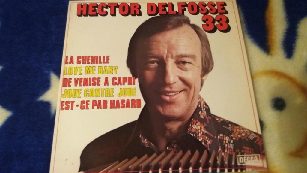 Disque vinyl 33 tours hector delfosse 33, Cd's en Dvd's, Ophalen of Verzenden, Zo goed als nieuw