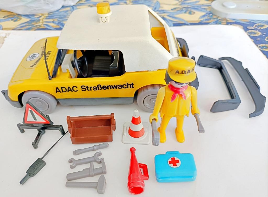 Playmobil 3219, Voiture d'assistance Straßenwacht ADAC, 1977, Enlèvement ou Envoi, Comme neuf, Ensemble complet