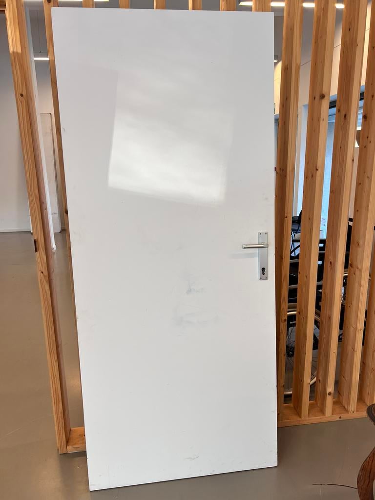 Verfdeur, Doe-het-zelf en Bouw, Deuren en Vliegenramen, Ophalen, Gebruikt