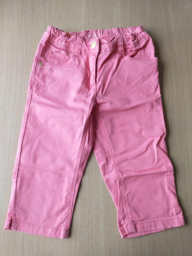 Roze kniebroek - Esprit - maat 128, Kinderen en Baby's, Kinderkleding | Maat 128, Broek, Gebruikt, Meisje, Ophalen of Verzenden
