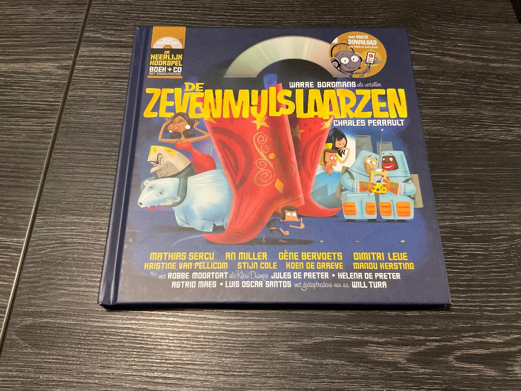 Heerlijk hoorspel geluidshuis De zevenmijlslaarzen, Boeken, Ophalen of Verzenden, Cd