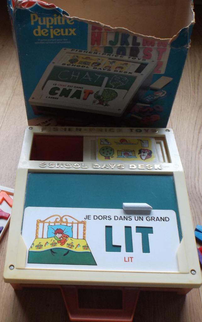 Pupitre/Lessenaar - Fisher-Price (1972), Ophalen, Gebruikt, Speelset