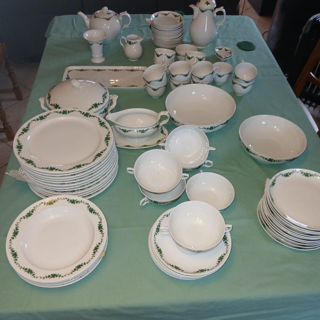 Service de porcelaine Fürstenberg Schlossgarten, Antiquités & Art, Enlèvement