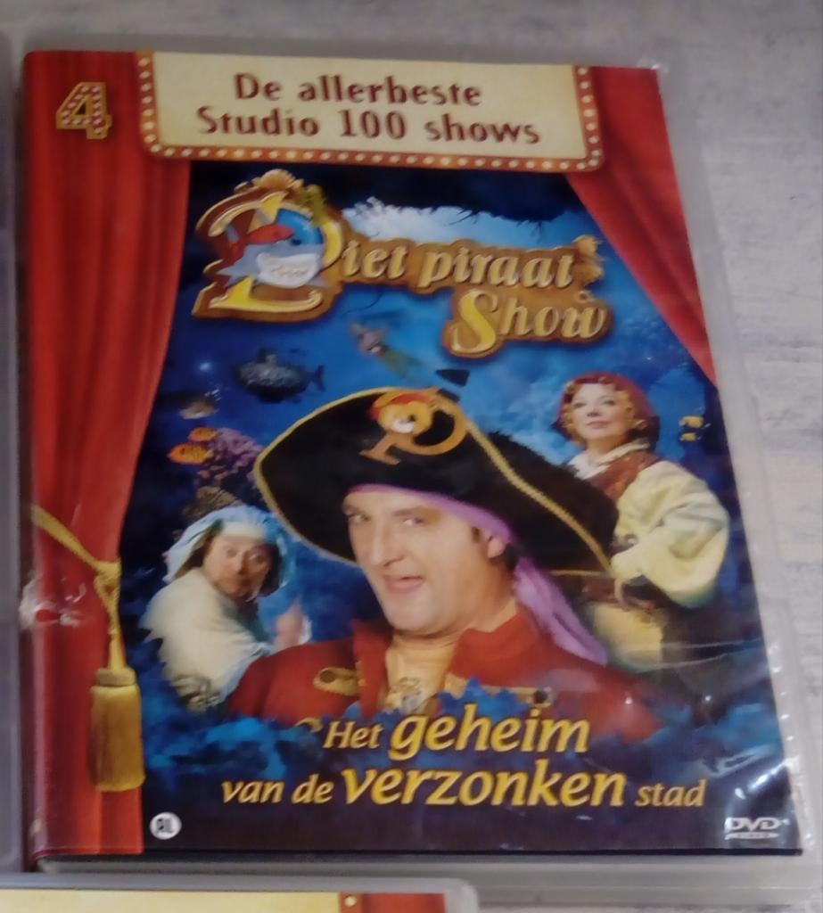 Dvd piet piraat show, Ophalen of Verzenden, Zo goed als nieuw