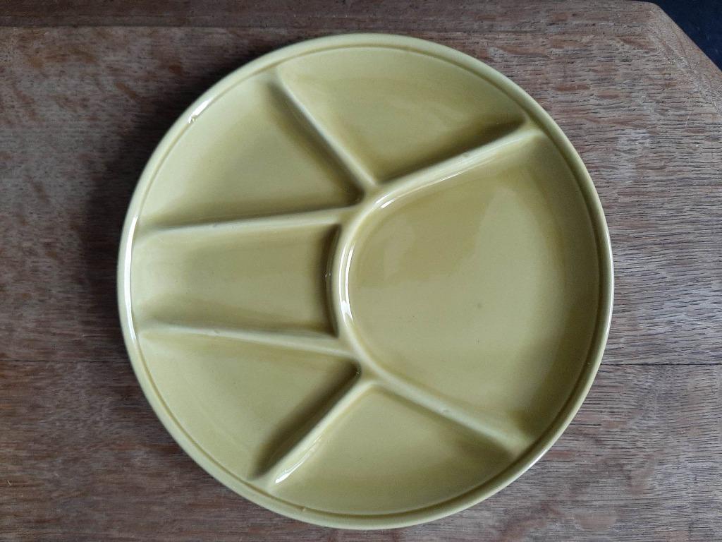 Assiettes à fondue :   lot de 7 -  Parfait  état, Enlèvement ou Envoi