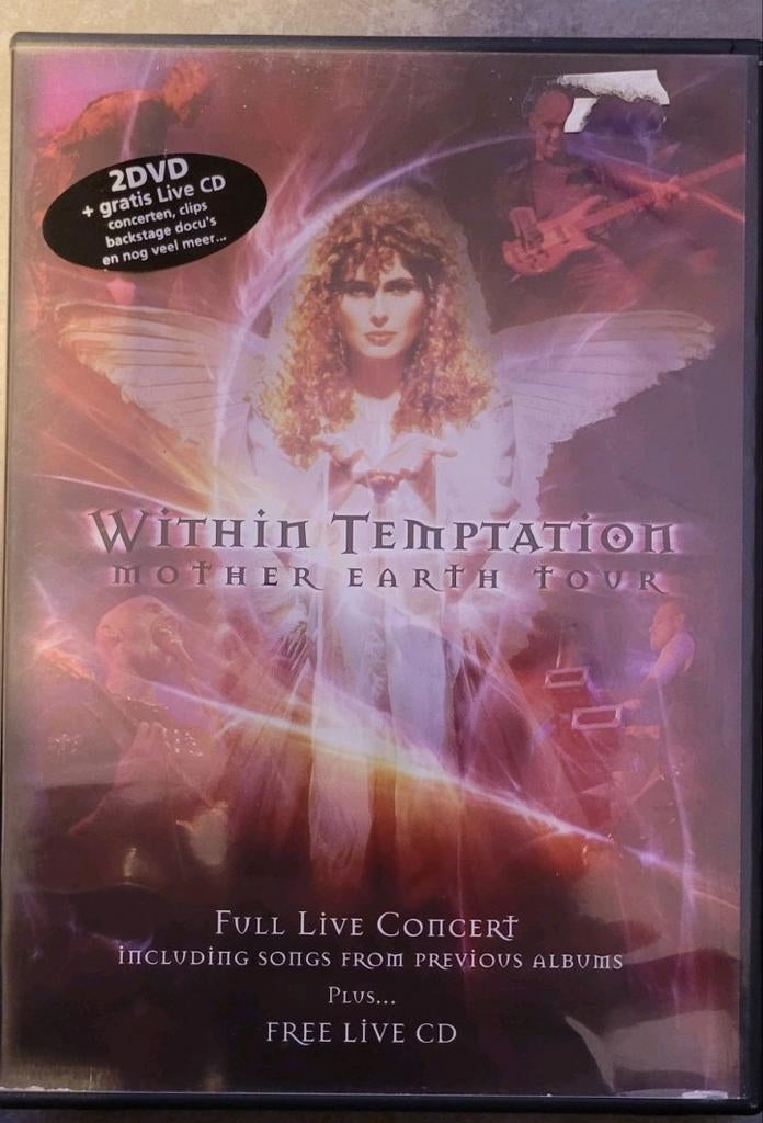 Within Temptation ‎– Mother Earth Tour 2dvd + cd, Ophalen of Verzenden, Zo goed als nieuw
