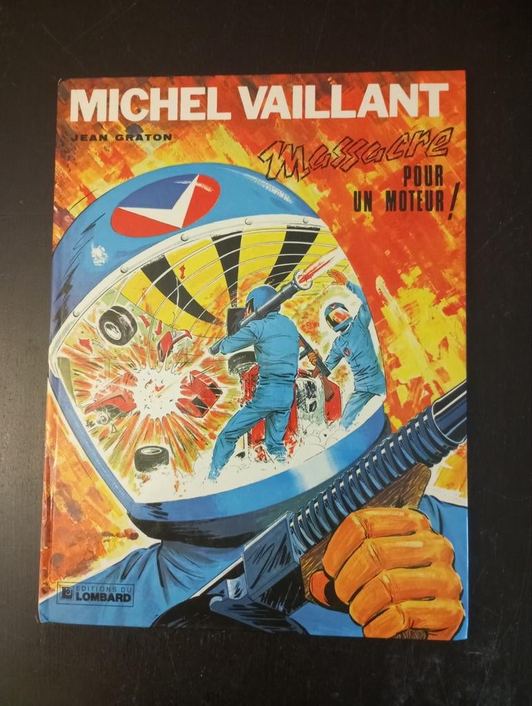 Massacre pour un moteur. Michel Vaillant, Enlèvement ou Envoi, Comme neuf