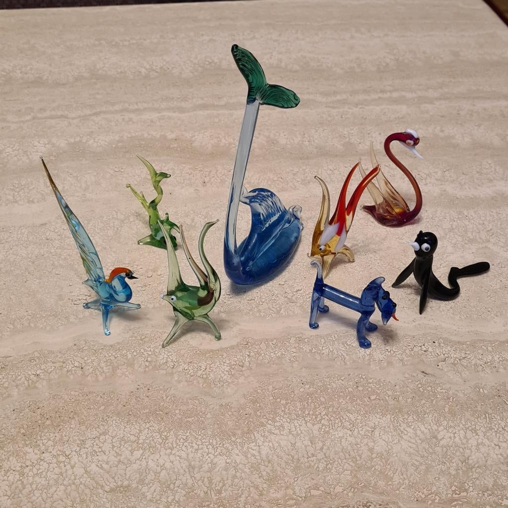 Verzameling handgeblazen dierenfiguurtjes van Murano-glas, Verzamelen, Ophalen