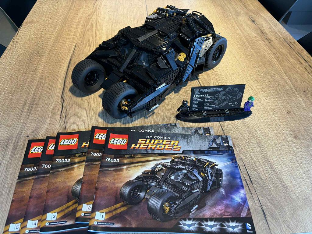 Lego Set 76023: Batman - The Tumbler, Enlèvement, Comme neuf, Ensemble complet, Lego