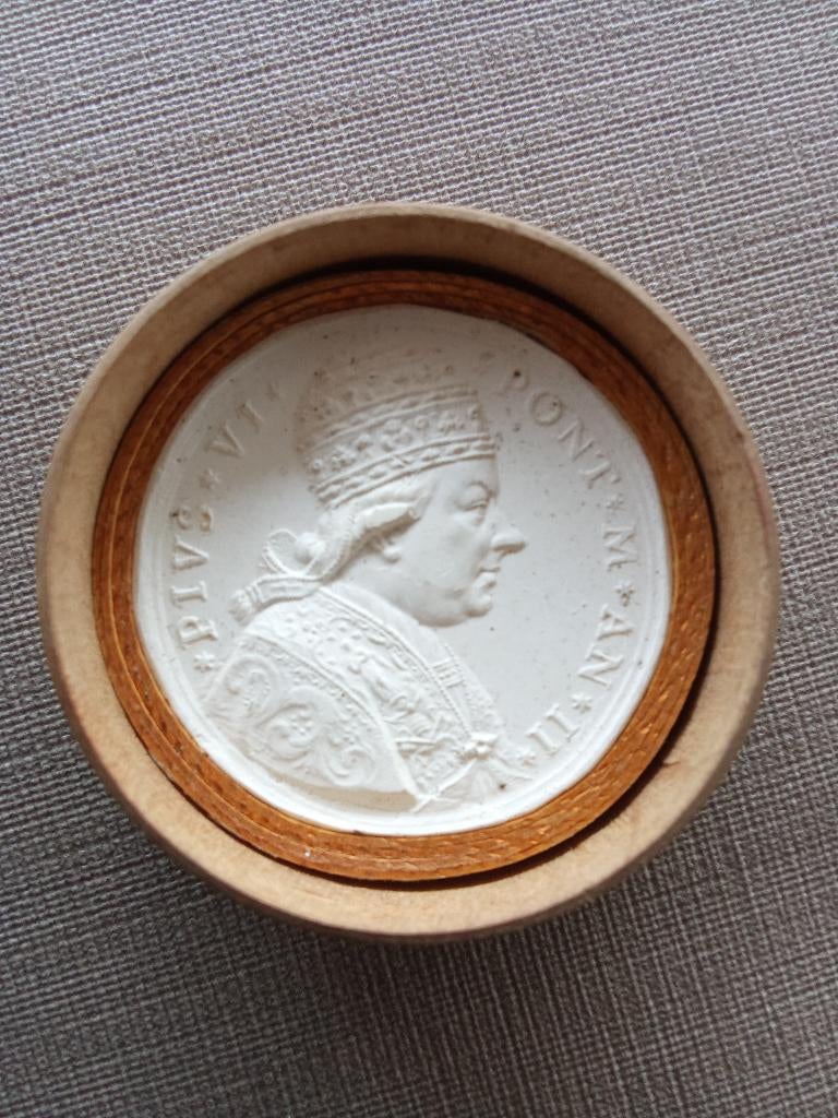 CAMEE PAUS PIUS IV, Ophalen of Verzenden, Gebruikt, Overige typen, Christendom | Katholiek