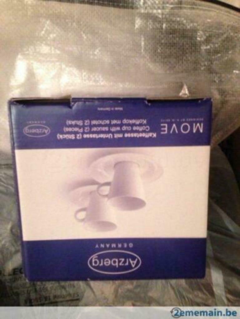 tasses et sous tasses, Enlèvement