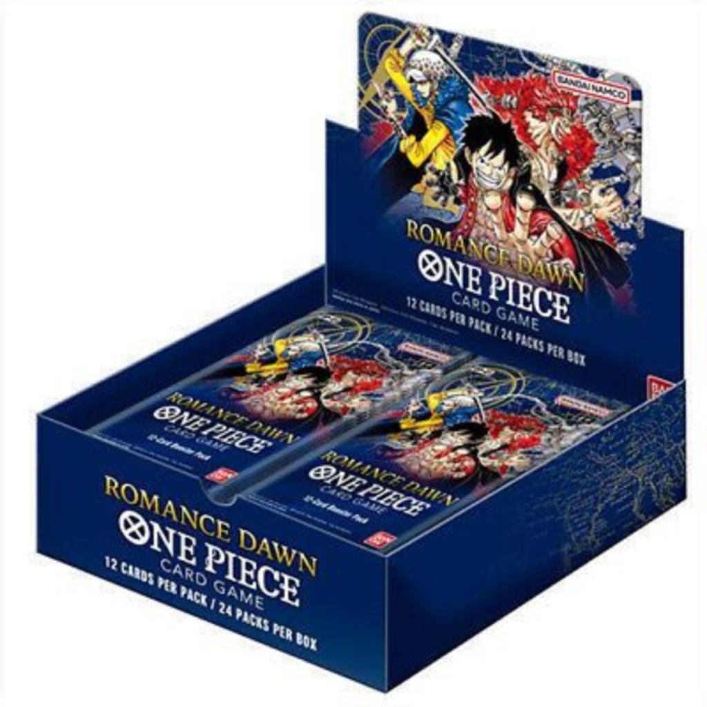 One Piece Card Game  - Boite de 24 boosters : OP-01 Romance, Enlèvement, Neuf, Booster box, Foil
