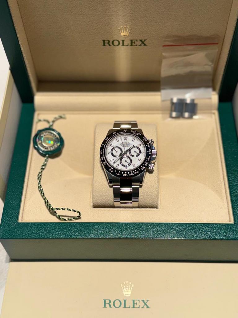Rolex Daytona “panda”, Ophalen of Verzenden, Zo goed als nieuw, Rolex