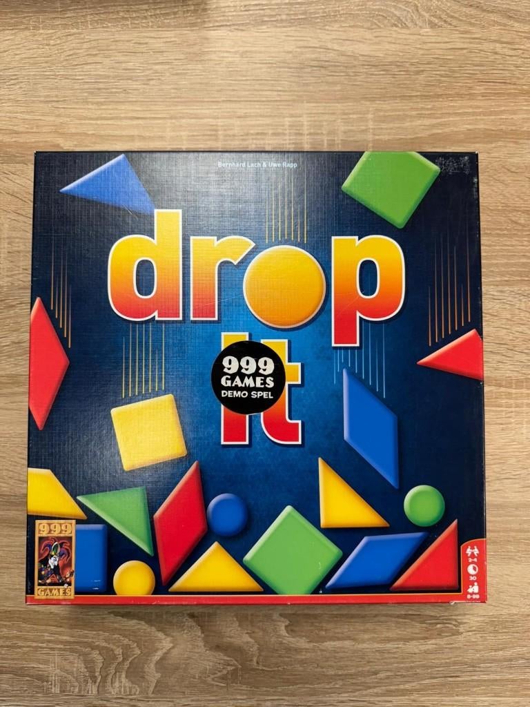 Drop it - bordspel, Een of twee spelers, Ophalen, Gebruikt, 999 Games