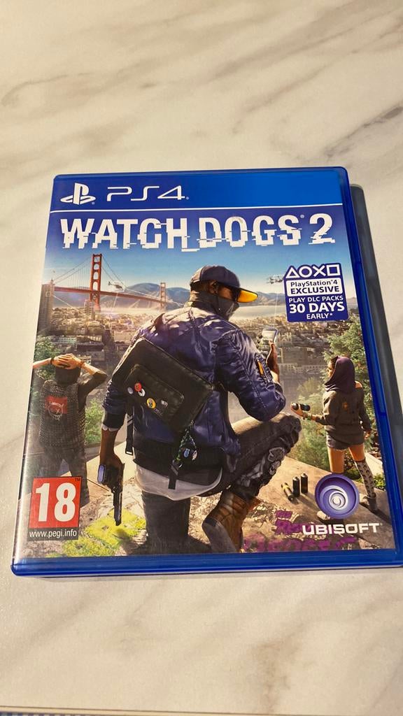 Watch Dogs 2 PS4, Enlèvement, Comme neuf