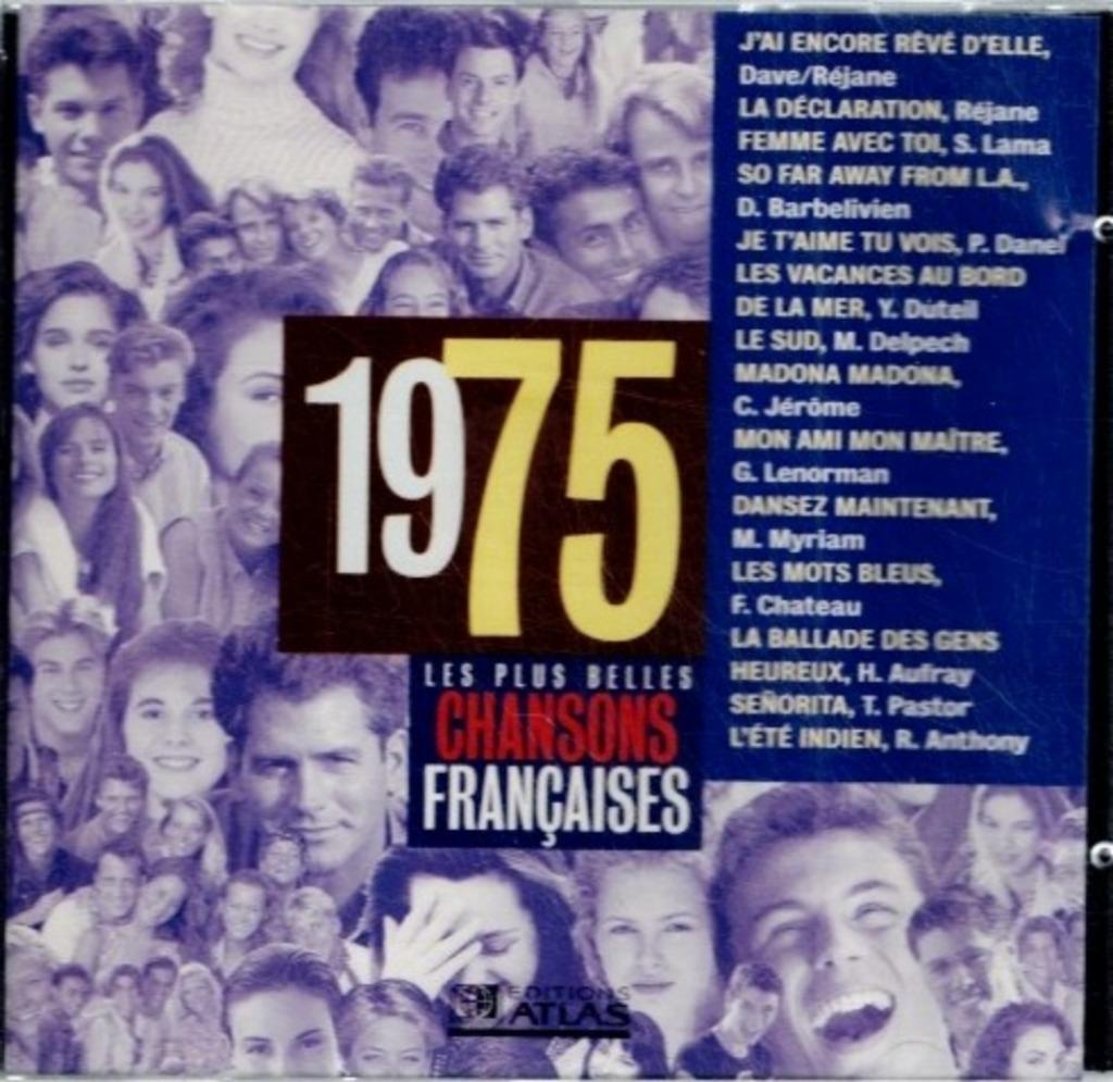 cd   -    Les Plus Belles Chansons Françaises - 1975, CD & DVD, Enlèvement ou Envoi