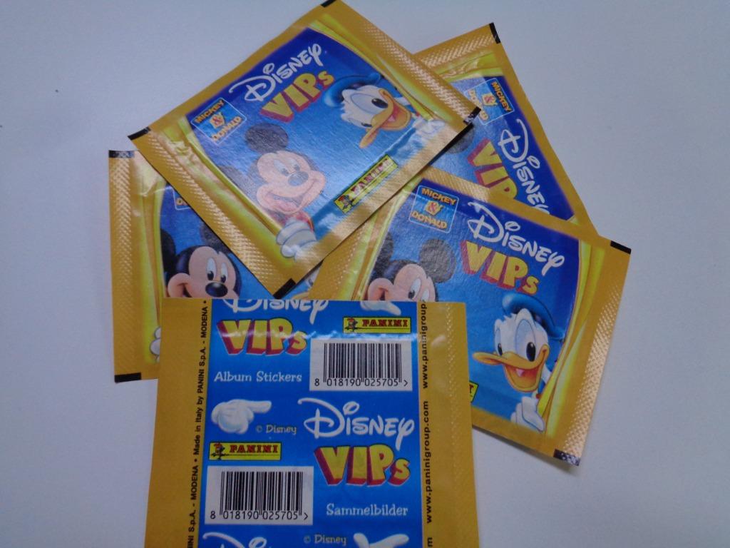 PANINI DISNEY VIPS STICKERS GESLOTEN ZAKJES SEALED  10x, Hobby en Vrije tijd, Stickers en Plaatjes, Ophalen of Verzenden
