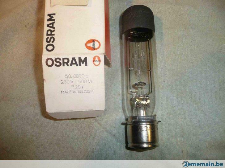 lampe projecteur - Osram  230V-500W, Enlèvement ou Envoi, Neuf, Lampe ou Kit de flash