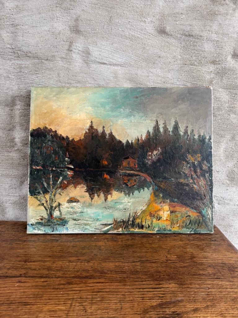 Schilderij, Ophalen, Doek